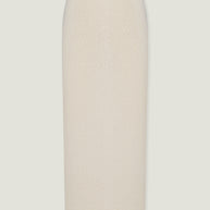 Knitted straight midi skirt in light gray