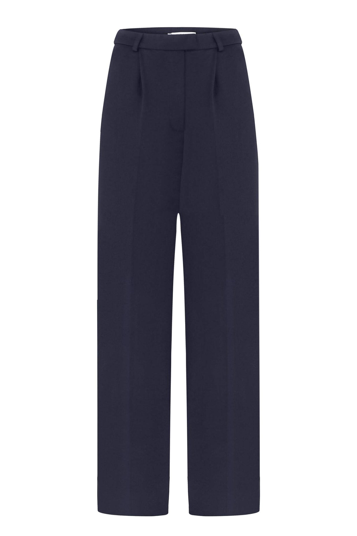 Palazzo pants in cappuccino/navy blue/black