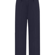 Palazzo pants in cappuccino/navy blue/black