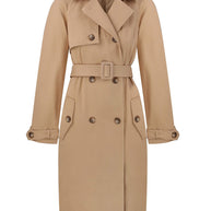 Trenchcoat in nude/cream
