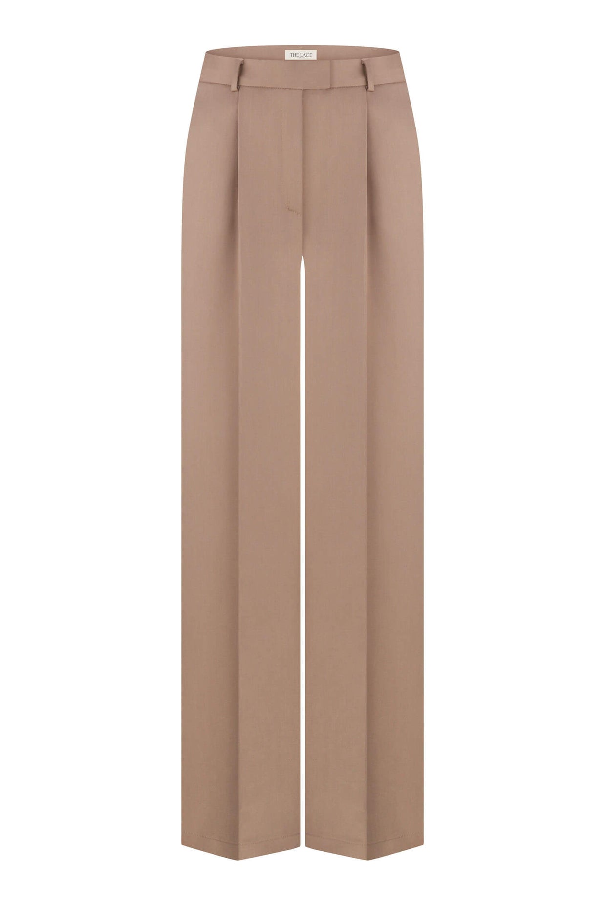 Palazzo pants in cappuccino/navy blue/black