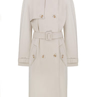 Trenchcoat in nude/cream