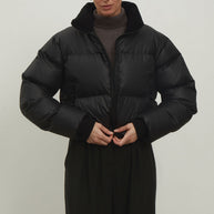 Women's short black jacket