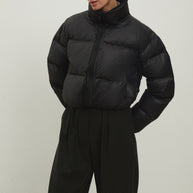 Women's short black jacket