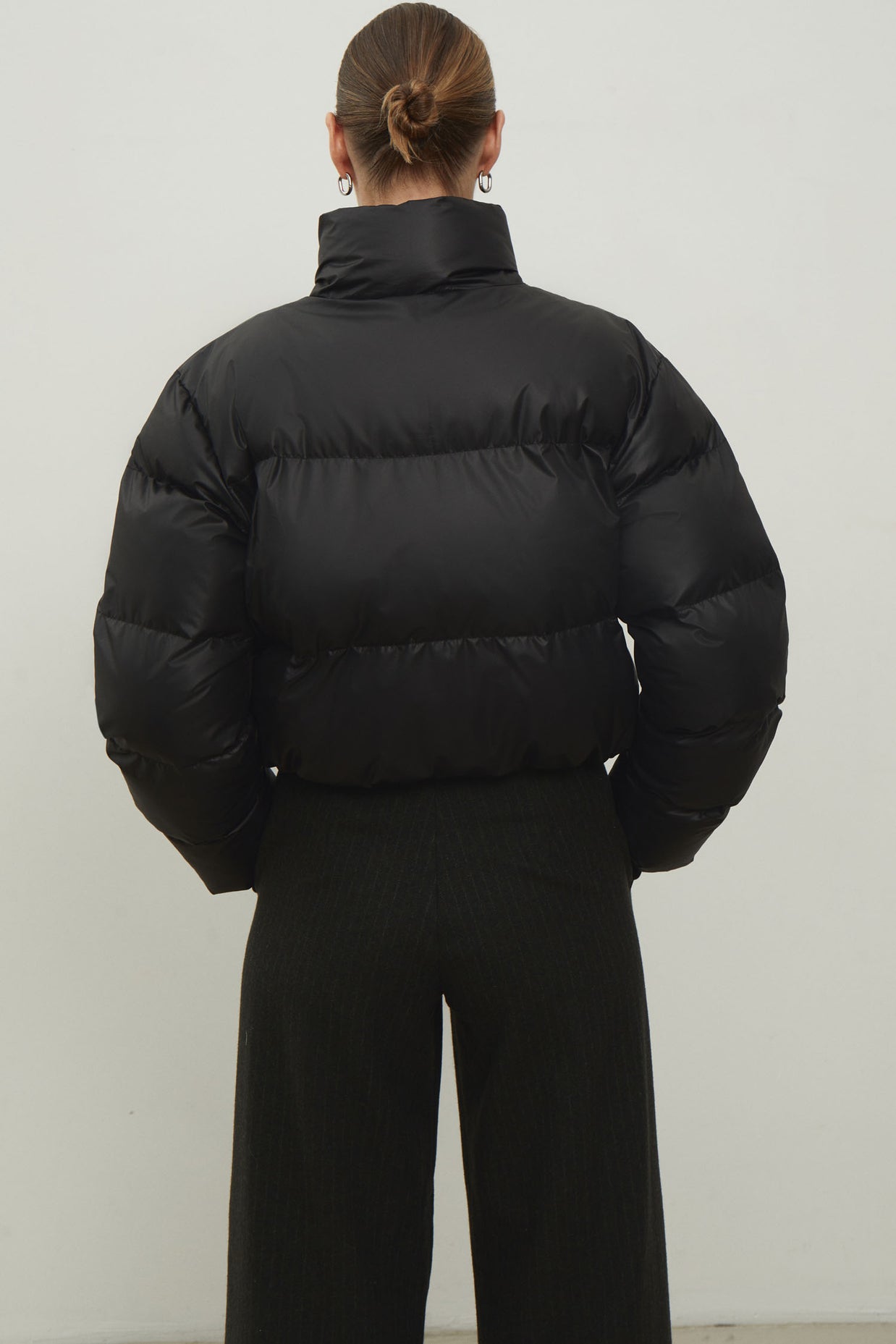 Women's short black jacket