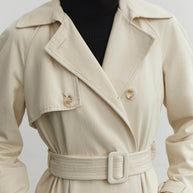 Trenchcoat in nude/cream