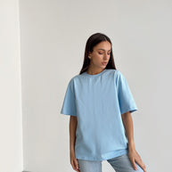 Basic oversized t-shirt in white