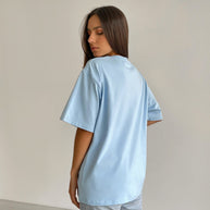 Basic oversized t-shirt in white