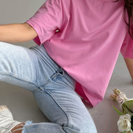 Basic oversized t-shirt in white
