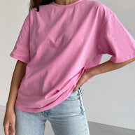 Basic oversized t-shirt in white