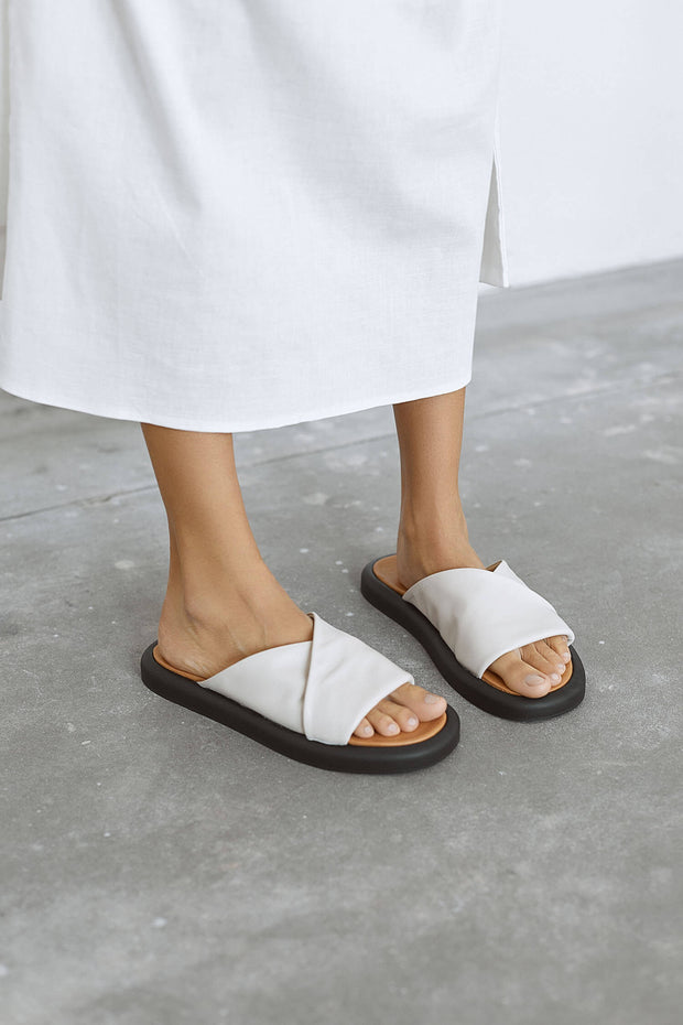 Leather sandals