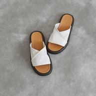 Leather sandals