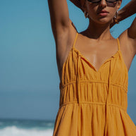 Muslin maxi sundress