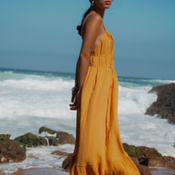 Muslin maxi sundress