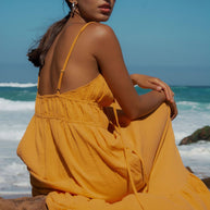 Muslin maxi sundress