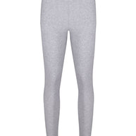 Leggings with stripes in gray