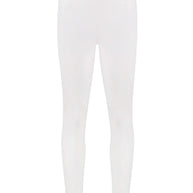 Leggings with stripes in milk/black
