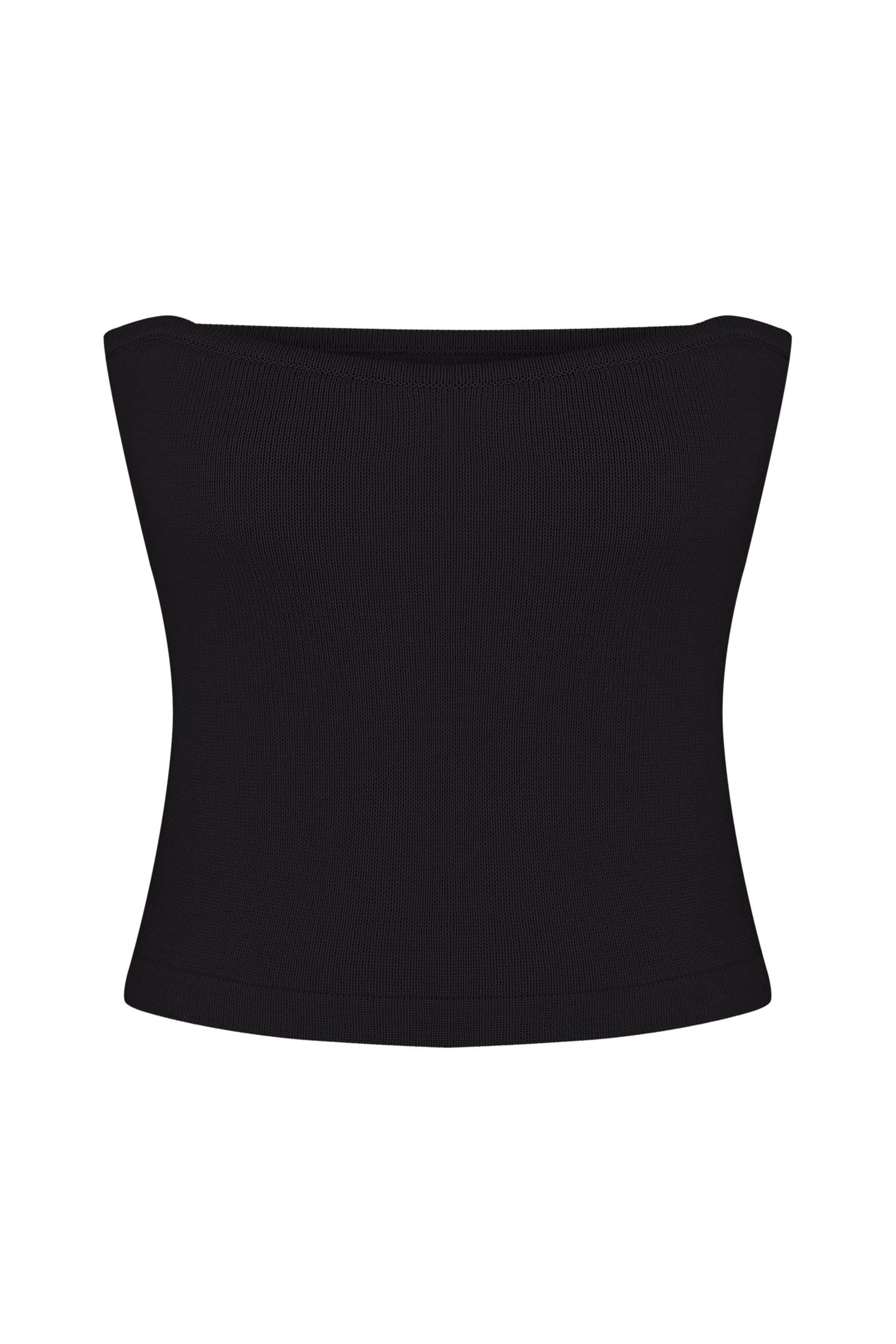 Knitted slim fit top