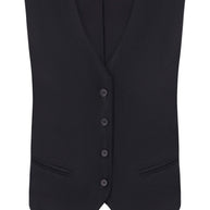 Linen classic vest