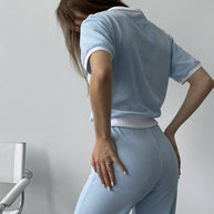 Velour pants