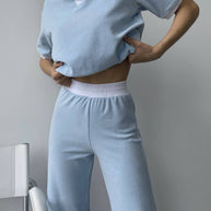 Velour pants