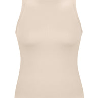 Jersey top in cream