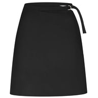 Linen mini skirt