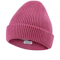 Wool mix beanie hat