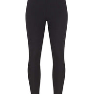 Leggings with stripes in milk/black
