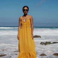 Muslin maxi sundress