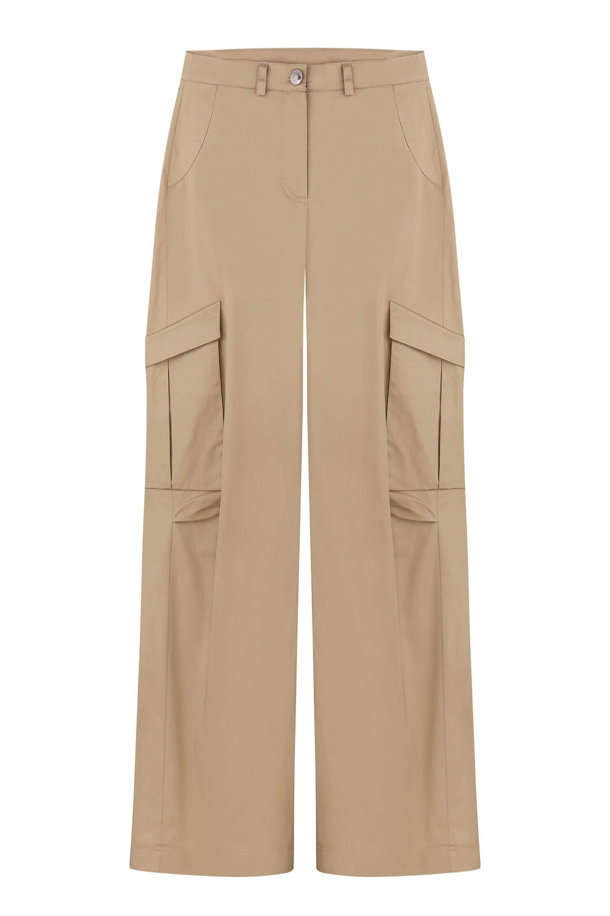 Cargo pants with side pockets