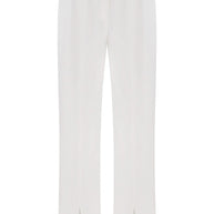 Pants with front slits