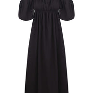 Off-the-shoulder midi dress