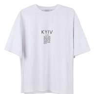 T-shirt oversized with Kyiv print