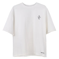 T-shirt THE LACE x TEPLO in black/milk