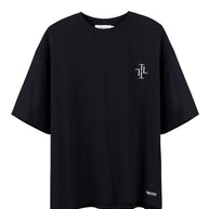 T-shirt THE LACE x TEPLO in black/milk