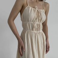 Muslin maxi sundress