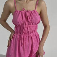 Muslin maxi sundress