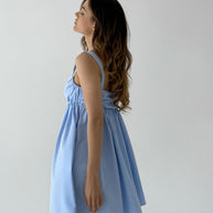 Mini sundress on wide straps