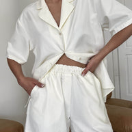 Shorts with elastic