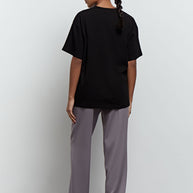 Oversized t-shirt with logo