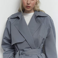Oversized trenchcoat