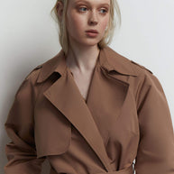 Oversized trenchcoat