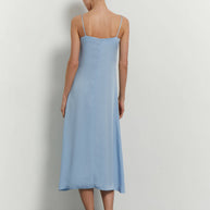 Tencel sundress with thin straps