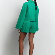 Short cotton jacket