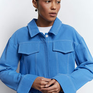 Short cotton jacket
