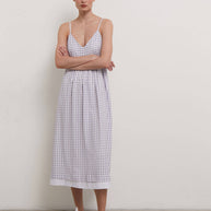 Free cut midi sundress