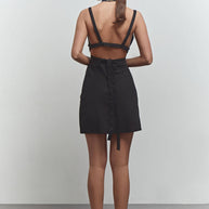 Linen criss-cross top