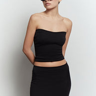 Knitted slim fit top