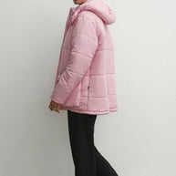 Boyfriend style puffer jacket